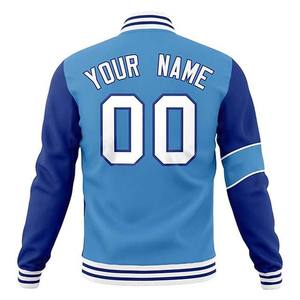 Veste de baseball légère 100% coton personnalisable Letterman Bomber Coat pour hommes toile tissu pour les sports universitaires - Product Image 2