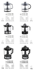 Bon marché Centrifugeuses pour fruits et légumes Mélangeur d'orange Distributeur de fruits Presse-agrumes lent commercial - Product Image 4