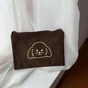 Sac à bandoulière zippé en coton 100 % personnalisé, motif géométrique, respirant, avec poche, service OEM – Meilleures ventes 2025 - Product Image 1