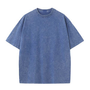 Nouvelle Arrivée 2026 – T-shirts Homme Oversize Style Hip Hop en Coton 100% de Haute Qualité, Tissu 250g Anti-Plis, T-shirt Vierge - Product Image 1