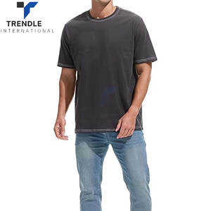 เสื้อยืดคอกลมผู้ชาย ผ้าคอตตอน 100% คุณภาพพรีเมียม ผ้าไม่หด ทนทาน ใส่สบาย ทรงคลาสสิก เนื้อผ้านุ่ม ระบายอากาศดี สีพื้น - Product Image 4