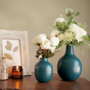 Stylish Design Aluminium Modern Color Flower <b>Vase</b> <b>Unique</b> Design Top Quality <b>Vase</b> for Wedding and Restaurant Usage - Product Image 2