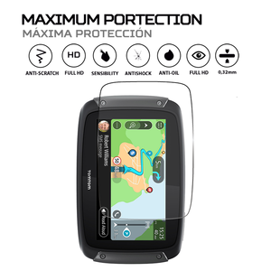 ฟิล์มกันรอยหน้าจอ ANTISHOCK สำหรับรถมอเตอร์ไซค์ TomTom Rider 550 ฟิล์มป้องกันระดับพรีเมียมสำหรับ GPS รุ่น Rider 550 - Product Image 2