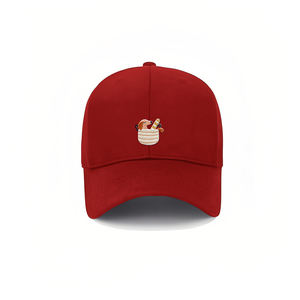 Gorra de Béisbol con Parche Bordado de Cachorro Adorable, 100% Algodón Suave, Estilo Casual Deportivo Urbano - Product Image 4