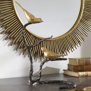 Fil Joypath Duo Diwali giriş dekor aslan Crestmane parlaklık konferans odası bildirimi modern cilalı heykel - Product Image 4