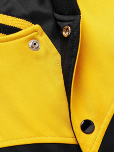 Vente de gros Veste universitaire en satin de baseball personnalisée de haute qualité Blouson aviateur en satin personnalisé pour hommes Veste en soie satinée pour hommes - Product Image 4