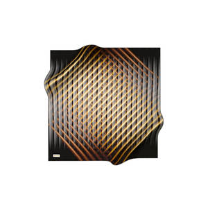 Écharpe carrée en twill colorée Pierre Cardin 90x90 - Product Image 2