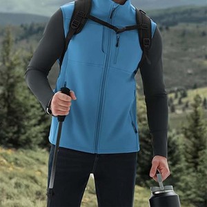 Customized Factory Direct Selling Canvas Casual Winter Adult Plus Size Breathable Waterproof Windproof Outer Wear Men Vests - Product Image 4