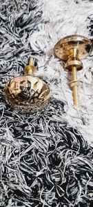 Perilla de puerta de cobre y latón de estilo antiguo, herrajes decorativos Vintage sólidos para puertas principales, armarios, muebles - Product Image 3