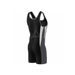 Vêtement de lutte pour hommes adultes en spandex/polyester, léger, de haute qualité, à séchage rapide, écologique et respirant, personnalisable en gros - Product Image 5
