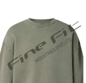 เสื้อสเวตเตอร์คอตตอนโอเวอร์ไซส์สำหรับทุกเพศ, เสื้อสเวตเตอร์ผ้าฟลีซผสมคอตตอนสำหรับฤดูหนาว - Product Image 3