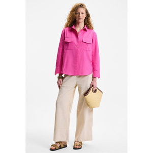 Chemise à col pour femme GRIMELANGE RIGO, manches longues, coupe régulière, fine et longue - Product Image 6