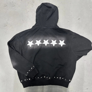 Sweat-shirts d'hiver épais doublés de polaire 450 g/m² pour hommes, essentiels, logo personnalisé en usine, sweat-shirt lourd unisexe - Product Image 2