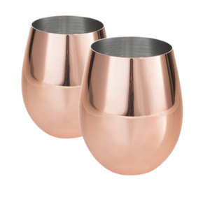 Vente directe d'usine en Inde, lot de deux gobelets en acier inoxydable, gobelets en métal de taille moyenne, verre à eau - Product Image 6