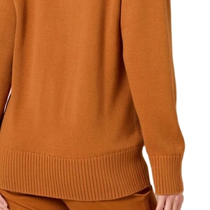 Cardigan en mohair décontracté pour femme, col en V, boutonnage simple, avec logo frontal, tricoté, chaud, collection automne-hiver - Product Image 6