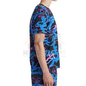 เสื้อยืดผู้ชายน้ำหนักเบาแห้งเร็วพิมพ์ลายแฟชั่นสำหรับใส่กลางแจ้ง - Product Image 3