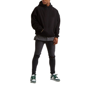 Nueva Llegada: Sudadera con Capucha Extra Grande para Hombre, 100% Algodón, Estilo Casual, Diseño Único Personalizado, Tejida, Resistente al Viento, Ecológica, Estampada - Product Image 3