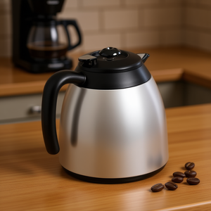 Jarra de Repuesto Plateada y Negra para Calentadores de Tazas American Coffee - Product Image 3