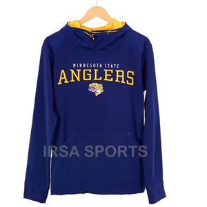 เสื้อฮู้ดพิมพ์โลโก้ตามสั่ง ผ้าฝ้าย 100% ระบายอากาศได้ดี คุณภาพสูง ไซส์ XS สำหรับผู้ชายและผู้หญิง ผ้าฟลีซแบบสวมหัว มีซิป รับผลิตแบบ OEM/ODM - Product Image 2