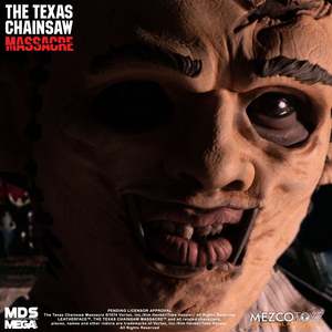 ชุดฟิกเกอร์แอคชั่นพลาสติกขนาดใหญ่พิเศษ เลเธอร์เฟซ จากภาพยนตร์เรื่อง Texas Chainsaw Massacre 15 นิ้ว พร้อมเสียงพูด ของสะสมอนิเมะ ตัวละคร สัตว์ - Product Image 5