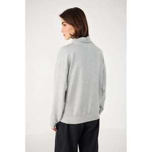 Sudadera Modal con Media Cremallera - Product Image 5