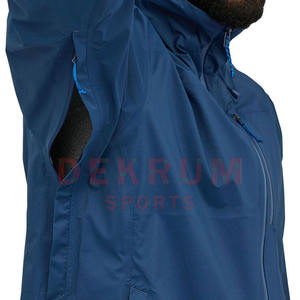 Veste de pluie coupe-vent et imperméable de haute qualité pour hommes Veste de montagne d'hiver à bas prix et à bas quantité minimale de commande - Product Image 3