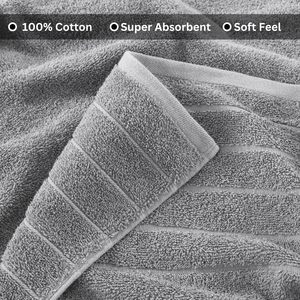 New Luxury Solid Color 100% Cotton Bath Towel Sheets Custom Embroidered Compressed Quick-Dry Hotel Use High Quality Printed Logo - Product Image 3