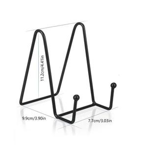 Standard Quality Metal Silver Plated Easel Stand Fancy Luxury Modern Best Selling Painting <b>Display</b> Easel Stand for Office <b>Table</b> - Product Image 2