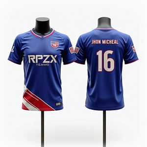 Alta calidad personalizada sublimada hombres Softball baloncesto fútbol pesca Jerseys transpirable ropa deportiva para equipos - Product Image 4