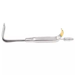 Retractor Quirúrgico Langenbeck de Acero Inoxidable con Punta de Succión, Instrumento Médico para Cirugía - Product Image 3