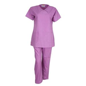 Meilleures ventes : Ensembles d'uniformes médicaux décontractés respirants pour femmes, avec broderie personnalisée, à manches courtes, pour infirmières - Product Image 3