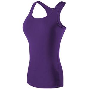 Trendy Ladies Racerback Tank Tops Ropa deportiva de alto rendimiento con paneles de malla y ajuste elástico - Product Image 5