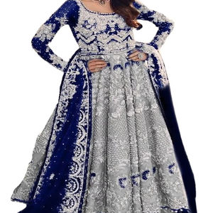 Vestido de fiesta personalizado para mujer, traje Salwar Kameez de chifón elegante, fabricado por los mejores - Product Image 1