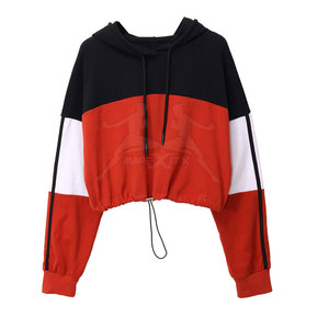 High Quality Casual Wear Women Crop <b>Top</b> Hoodies Reasonable Price Best Selling Crop <b>Top</b> Hoodies - Product Image 1