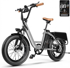 Bicicletta Elettrica per Adulti, Batteria Rimovibile da 960Wh, E-bike con Pneumatici Fat da 20 Pollici |   Motore da 1500W di Potenza Massima, Autonomia di 70 Miglia, Bicicletta Elettrica Step-Through - Product Image 1