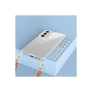 Étui en silicone transparent antichoc avec airbag pour Samsung Galaxy A25 NXXA, coque à clapet avec trou pour cordon - Product Image 4