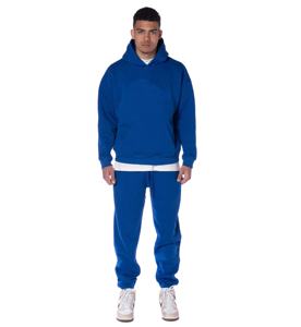 Conjunto Deportivo de Invierno para Hombre al por Mayor, Sudadera con Capucha, Traje de Gimnasio Transpirable y Ligero de Poliéster/Algodón, Pantalones Jogger de Alta Calidad - Product Image 1