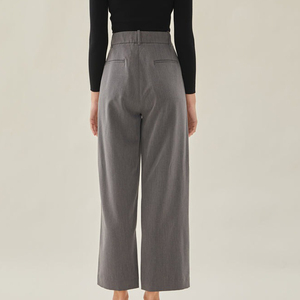 Pantalon de Costume Formel Extensible de Haute Qualité pour Femme, Coupe Droite, Style Cargo, Ajusté, pour le Bureau, Tenue Décontractée, Joggers - Product Image 3