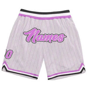 Pantalones Cortos Deportivos Unisex de Baloncesto, Sublimados, con Bordado 3D, de Secado Rápido, Transpirables, Personalizables con Nombre de Equipo y Marca, de Malla, Estilo Universitario - Product Image 3