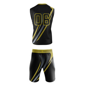 Uniforme de Fútbol 7v7 de Primera Calidad al Por Mayor, Totalmente en Poliéster Estampado - Product Image 3