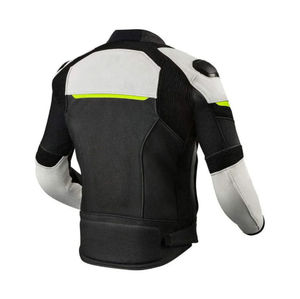 Vêtements de sport personnalisés pour hommes Racing Team grande taille veste d'équitation respirante/vestes de moto en cuir sur mesure - Product Image 2