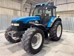 Tracteur agricole d'occasion New Holland TT75, faible consommation de carburant, tracteur à roues New Holland T6070 140 CV d'occasion - Product Image 3