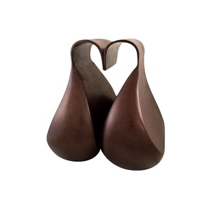 Urne d'amour de coeur en fonte d'aluminium urne décorative à la maison en métal sculpture de crémation urne souvenir urne d'amour pour cendres commémoratives - Product Image 5