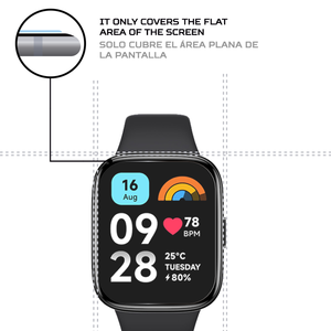 Protector de Pantalla ANTISHOCK para Xiaomi Redmi Watch 3 Active, Película Protectora Premium - Product Image 4