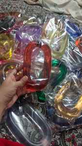 Chaîne de décoration murale suspendue en acrylique Art déco floral Paquet de plusieurs pièces Prix de gros en Inde - Product Image 5