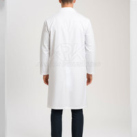 Blouse de laboratoire de qualité supérieure avec matière respirante et coutures durables pour de longues heures de travail
