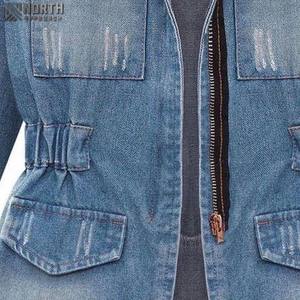 Vente en gros de vestes en jean personnalisées avec votre propre logo à impression numérique pour hommes et de manteaux de vestes en jean pour hommes pour femmes - Product Image 6