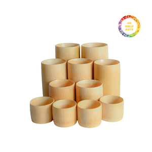 Tasse à boire en bambou Fourniture industrielle Tasse de restaurant Exportation internationale - Product Image 3