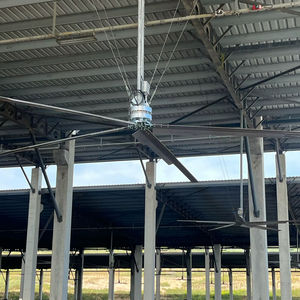 Cowair HVLS Smart Fan 700 Cowealthy Industrial HVLS Ventilador de techo para granjas, graneros, almacenes y ganado - Product Image 1