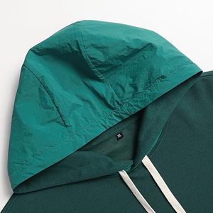 High Quality Premium <b>Men's</b> Forest <b>Green</b> Hoodie Sweatshirt Long Sleeve Pullover Cotton Casual Sports Streetwear with Pocket - Product Image 3